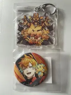 宇佐美リト　缶バッジ　アルリルキーホルダー