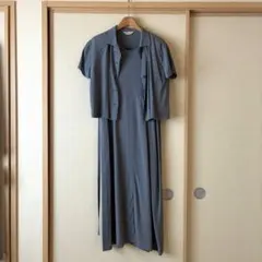 Vintage【シャツ&ワンピース】2点セット 古着ヴィンテージ