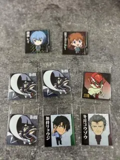 にふぉるめーしょん エヴァンゲリオン ウエハースシール 8枚セット