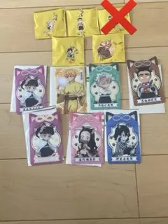 鬼滅の刃 namco クリアシート　繋がるアクリルチャーム