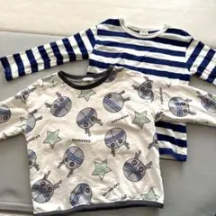 長袖Tシャツ ロンT だだんだん 100 男の子 まとめ売り