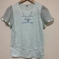 mezzo piano ジュニア Tシャツ ミントグリーン