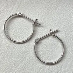 PT、VPT刻印ありフープピアス、ピアス3点セット0.1計量器で1グラムで 