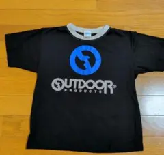 OUTDOOR PRODUCTS キッズTシャツ ブラック　サイズ130cmのサムネイル