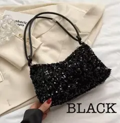 パーティーバッグハンド ショルダー 和装 結婚式成人式フォーマルブラック黒146