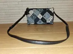 COACH キャニオン デニムキルトショルダーバッグ