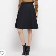 ★美品★UNTITLED★ウールサーキュラースカート★クリーニング済