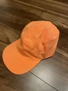 【 lululemon】オレンジ ランニングキャップ S/M 55.5cm