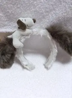 USJ スヌーピー 犬耳 カチューシャ ユニバーサルスタジオジャパン