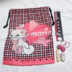 マリー　マリーちゃん　おしゃれキャット　巾着　フィギュア　まとめ売り　セットのサムネイル