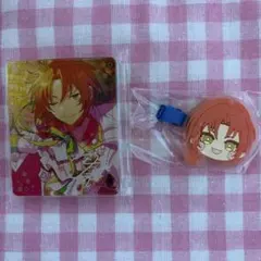 あんスタ　アニカフェ　レオ　コロッタ　コースター　月永レオ 前髪クリップ