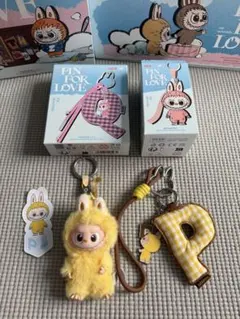 【正規品】POPMART ラブブ ぬいぐるみ イニシャルラブブ