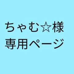 ちゃむちゃむ様専用