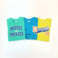 男の子 子供服 130cm 長袖 Tシャツ 新品 まとめ売り TWN87-3