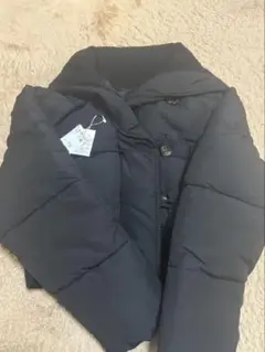 新品未使用　ショートダウン　ブラック