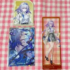 スシロー 崩壊スターレイル キュレネ すし皿 ステッカー ピック しおり