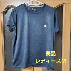 【美品】Champion Tシャツ ネイビーレディース Mのサムネイル