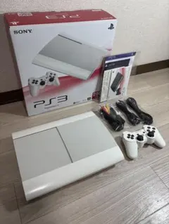 PS3 CECH-4200CL 250GB ホワイト 動作品 外箱 付属品あり
