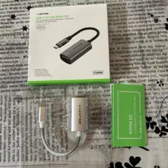 LENTION USB C toVGA変換アダプターCB-CU606 15cm