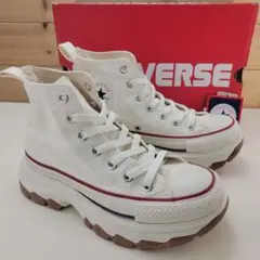 コンバース オールスターRトレックウエーブ HI ホワイト 22.5cm