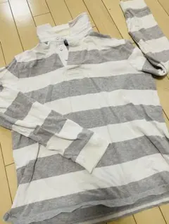 Polo by Ralph Lauren ラガーシャツ ボーダー M