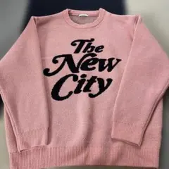 BAYFLOW ピンク ニットトレーナー Lサイズ