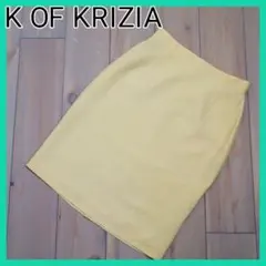 フ*ン様 【良品】 KRIZIA クリツィア　タイトスカート　黄色のサムネイル