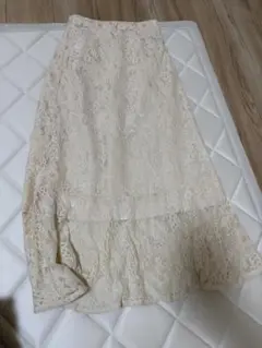 レース タイトスカート アイボリー