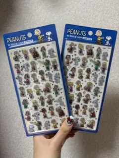 PEANUTS 3Dシール セット