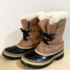 ソレル SOREL カリブー US724cm～25cmカナダ製 メイプルロゴ