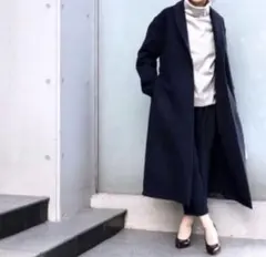 未使用品 バーバリーロンドン カシミヤ混ウールガウンコート ホース 