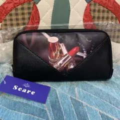 Soare プリントストラップ付きポーチ