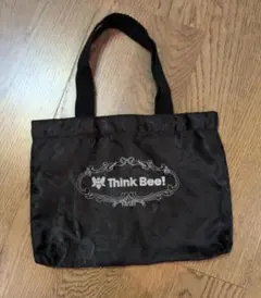 Think Bee! トートバッグ ブラックミニのサムネイル