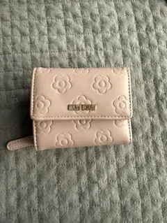 MARY QUANT 三つ折り財布 デイジー柄 ライトグレー - メルカリ