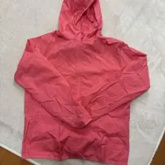 ピンク フード付きジャケット