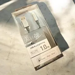 ELECOM USB-A to Lightning 1.0m MFi認証品