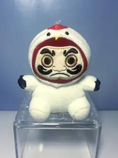 DALULU ぬいぐるみ キーチェーン　酉 トリ　Rooster だるま 達磨