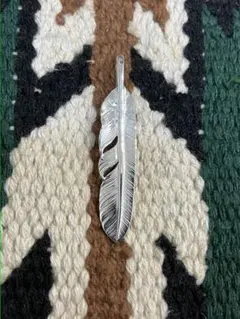 ふ*い様 NAVAJO Joe Mace ジョーメイス フェザーペンダント トッ