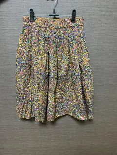 URBAN RESEARCH DOORS リバティプリント　フレアスカート