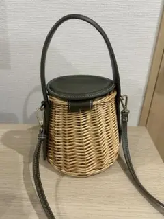 ZARA かごバッグ