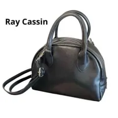 Ray Cassin ブラック ハンド　ショルダー2wayバッグ　ミニ