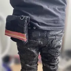 クラスト ポーチ バッグ ウエスト パンツ カスタム - メルカリ