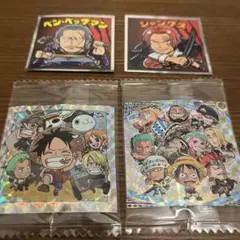 ワンピース ウエハースシール sw 4点セット