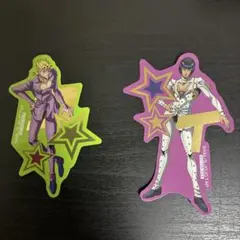 ジョジョ　マツキヨ　ステッカー　2枚セット ブチャラティ　ジョルノ