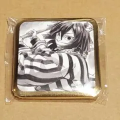 鬼滅の刃 ufotable ダイニング スクエア缶バッジ　伊黒小芭内