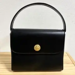 極美品】mila schon がま口フォーマルハンドバッグ ラウンドシルエット