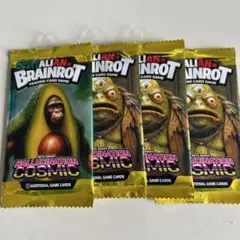 ラスト4パック‼️x'masイタリアンブレインロット トレーディングカード