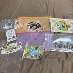 ポケセンで貰ったシールなど