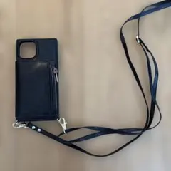 ブラック スマホショルダーストラップ 11pro