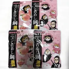 ＵＨＡ味覚糖 ニャン者めし鋼ピーチ味 ４２ｇ×４袋のサムネイル